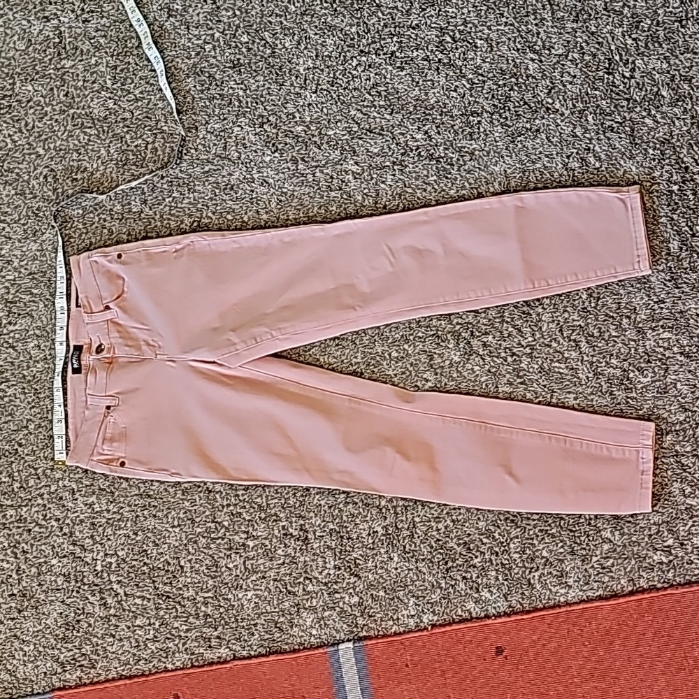 STUNNING BUFFALO DAVID BITTON AUBREY PINK SKINNY ANKLE JEANS